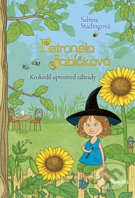Kniha: Petronela Jabĺčková 4: Krokodíl uprostred záhrady (Sabine Städing). Stonožka, 2021 Kniha: Petronela Jabĺčková 4: Krokodíl uprostred záhrady (Sabine Städing). Stonožka, 2021