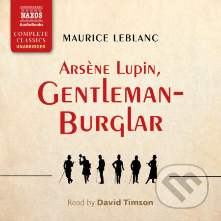Audiokniha: Ars?ne Lupin, Gentleman-Burglar (EN) (Maurice Leblanc). Naxos Audiobooks, 2015 Audiokniha: Ars?ne Lupin, Gentleman-Burglar (EN) (Maurice Leblanc). Naxos Audiobooks, 2015