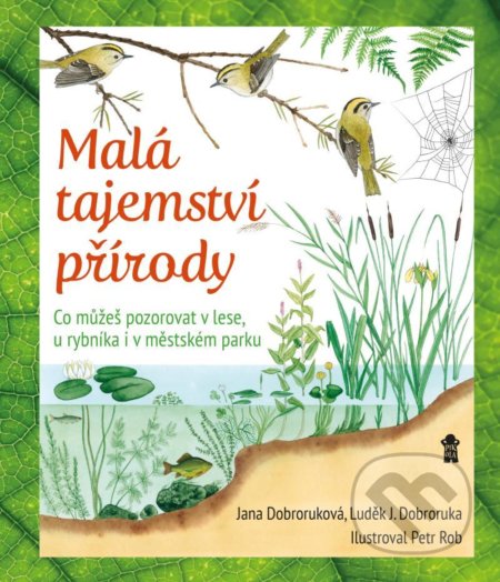 Kniha: Malá tajemství přírody I: Práce v přírodě (Jana Dobroruková a Luděk Jindřich Dobroruka). Pikola, 2021 Kniha: Malá tajemství přírody I: Práce v přírodě (Jana Dobroruková a Luděk Jindřich Dobroruka). Pikola, 2021