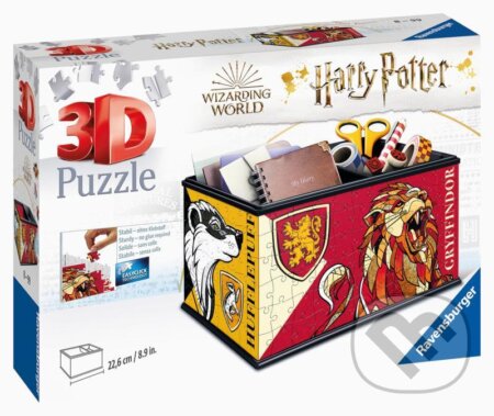 Puzzle: Úložná krabice Harry Potter (Ravensburger). Ravensburger, 2021 Puzzle: Úložná krabice Harry Potter (Ravensburger). Ravensburger, 2021