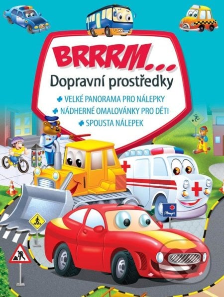 Brrrm...Dopravní prostředky, Foni book, 2021