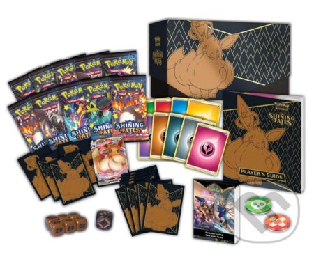 Společenská hra: Pokémon TCG: Sword and Shield Shining Fates 4.5 -Elite Trainer Box (ADC BF). ADC BF, 2021 Společenská hra: Pokémon TCG: Sword and Shield Shining Fates 4.5 -Elite Trainer Box (ADC BF). ADC BF, 2021