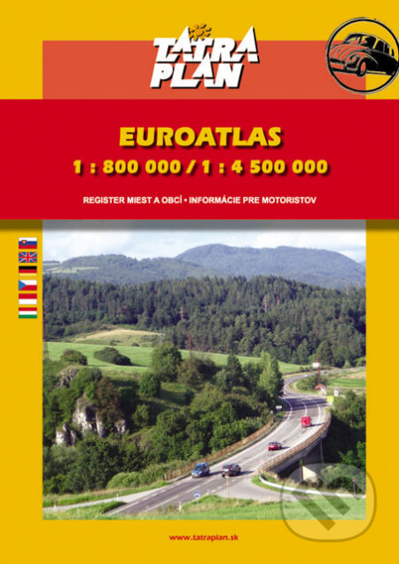 Autoatlas Európa 1:800 000 /1:4 500 000 (TATRAPLAN). TATRAPLAN Autoatlas Európa 1:800 000 /1:4 500 000 (TATRAPLAN). TATRAPLAN