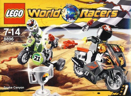 LEGO World Racers 8896 - Hadí kaňon, LEGO