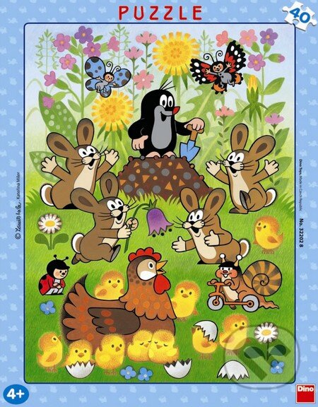 Puzzle: Krtko a Veľká noc (Dino). Dino Puzzle: Krtko a Veľká noc (Dino). Dino