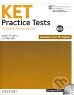 Kniha: KET Practice Tests with Answer Key (Annette Capel a Sue Ireland). Oxford University Press, 2003 Kniha: KET Practice Tests with Answer Key (Annette Capel a Sue Ireland). Oxford University Press, 2003