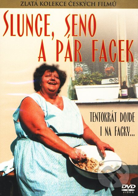 Film: Slunce, seno a pár facek (Zdeněk Troška) (DVD). Bonton Film, 1989 Film: Slunce, seno a pár facek (Zdeněk Troška) (DVD). Bonton Film, 1989