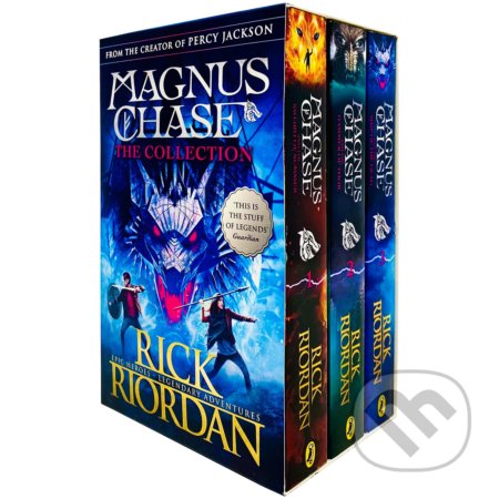 Kniha: The Magnus Chase and the Gods of Asgard Series (Rick Riordan). Puffin Books, 2021 Kniha: The Magnus Chase and the Gods of Asgard Series (Rick Riordan). Puffin Books, 2021
