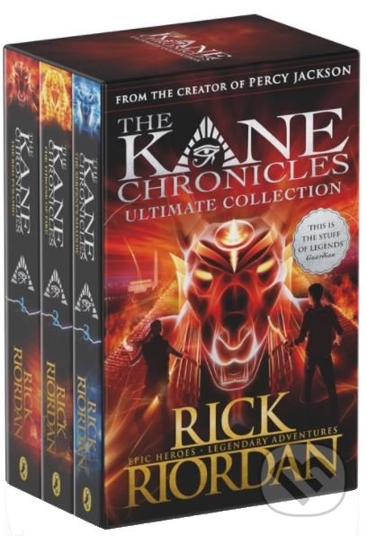 Kniha: The Kane Chronicles (Rick Riordan). Penguin Books, 2020 Kniha: The Kane Chronicles (Rick Riordan). Penguin Books, 2020