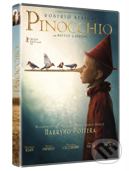Film: Pinocchio (Roberto Benigni, Ben Sharpsteen, Hamilton Luske, Alberto Sironi a Matteo Garrone) (DVD). Hudobné albumy, 2021 Film: Pinocchio (Roberto Benigni, Ben Sharpsteen, Hamilton Luske, Alberto Sironi a Matteo Garrone) (DVD). Hudobné albumy, 2021