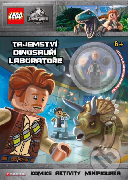 Kniha: LEGO Jurassic World: Tajemství dinosauří laboratoře (CPRESS). CPRESS, 2021 Kniha: LEGO Jurassic World: Tajemství dinosauří laboratoře (CPRESS). CPRESS, 2021