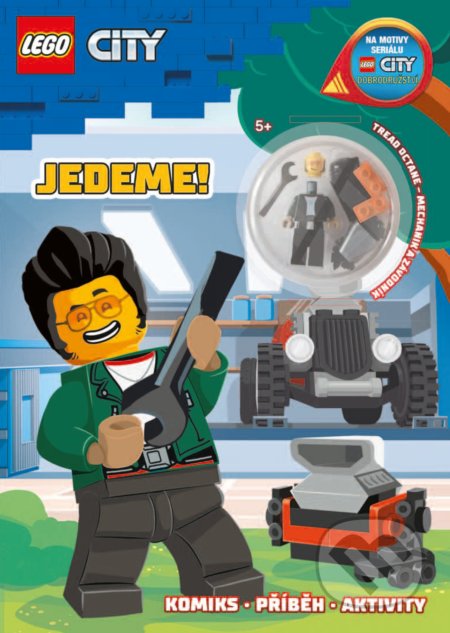 Kniha: LEGO CITY: Jedeme! (CPRESS). CPRESS, 2021 Kniha: LEGO CITY: Jedeme! (CPRESS). CPRESS, 2021
