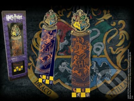 Harry Potter Knižní záložka - Bradavice (Noble Collection). Noble Collection, 2021 Harry Potter Knižní záložka - Bradavice (Noble Collection). Noble Collection, 2021