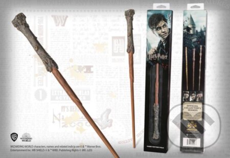 Harry Potter Sběratelská hůlka - Harry Potter (Noble Collection). Noble Collection, 2021 Harry Potter Sběratelská hůlka - Harry Potter (Noble Collection). Noble Collection, 2021