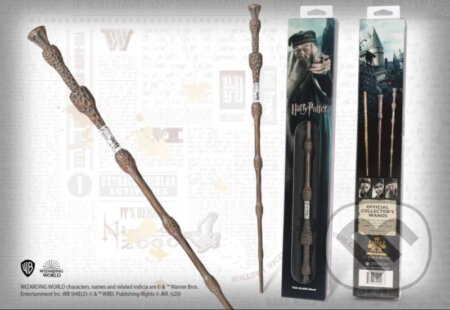 Harry Potter Sběratelská hůlka - Albus Brumbál (Noble Collection). Noble Collection, 2021 Harry Potter Sběratelská hůlka - Albus Brumbál (Noble Collection). Noble Collection, 2021