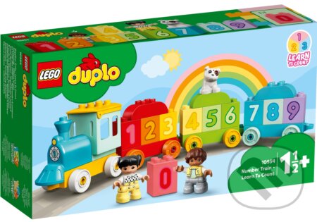 Spoločenská hra: LEGO® DUPLO® My First 10954 Vláčik s číslami – Učíme sa počítať (LEGO). LEGO, 2021 Spoločenská hra: LEGO® DUPLO® My First 10954 Vláčik s číslami – Učíme sa počítať (LEGO). LEGO, 2021