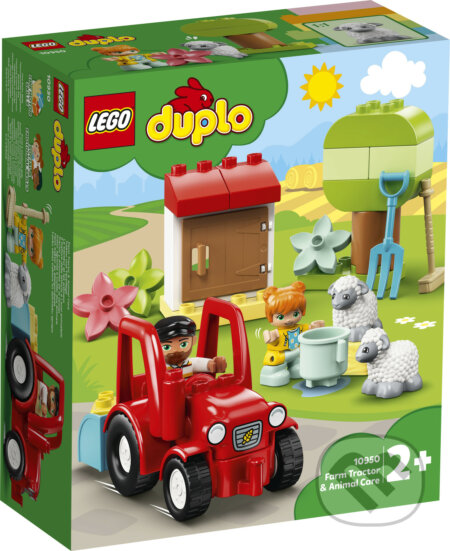 Spoločenská hra: LEGO® DUPLO® Town 10950 Traktor a zvieratká z farmy (LEGO). LEGO, 2021 Spoločenská hra: LEGO® DUPLO® Town 10950 Traktor a zvieratká z farmy (LEGO). LEGO, 2021