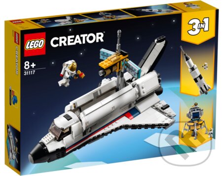 LEGO® Creator 31117 Vesmírne dobrodružstvo s raketoplánom, LEGO, 2021