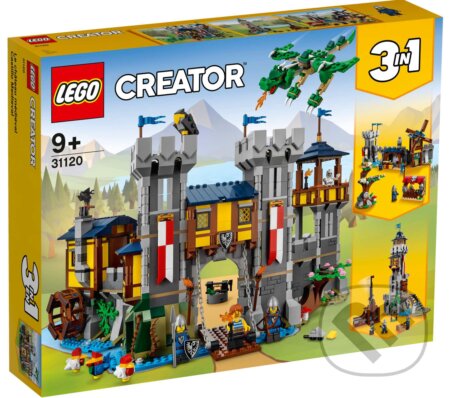 Spoločenská hra: LEGO® Creator 31120 Stredoveký hrad (LEGO). LEGO, 2021 Spoločenská hra: LEGO® Creator 31120 Stredoveký hrad (LEGO). LEGO, 2021