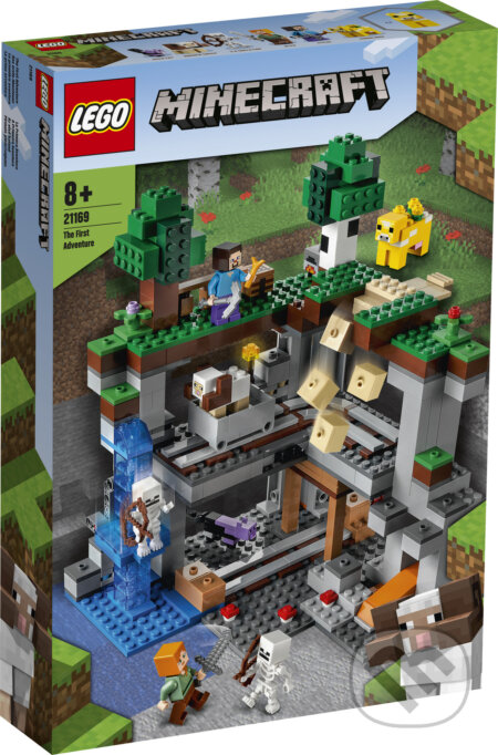 Spoločenská hra: LEGO® Minecraft™ 21169 Prvé dobrodružstvo (LEGO). LEGO, 2021 Spoločenská hra: LEGO® Minecraft™ 21169 Prvé dobrodružstvo (LEGO). LEGO, 2021