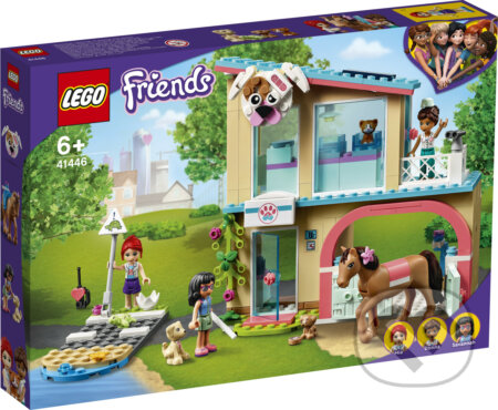 Spoločenská hra: LEGO® Friends 41446 Veterinárna klinika v mestečku Heartlake (LEGO). LEGO, 2021 Spoločenská hra: LEGO® Friends 41446 Veterinárna klinika v mestečku Heartlake (LEGO). LEGO, 2021
