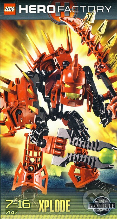 Spoločenská hra: LEGO Hero Factory 7147 - Xplode (LEGO). LEGO Spoločenská hra: LEGO Hero Factory 7147 - Xplode (LEGO). LEGO