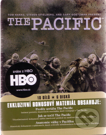 Film: The Pacific (David Nutter, Jeremy Podeswa, Timothy Van Patten a Carl Franklin) (DVD). Magicbox, 2021 Film: The Pacific (David Nutter, Jeremy Podeswa, Timothy Van Patten a Carl Franklin) (DVD). Magicbox, 2021