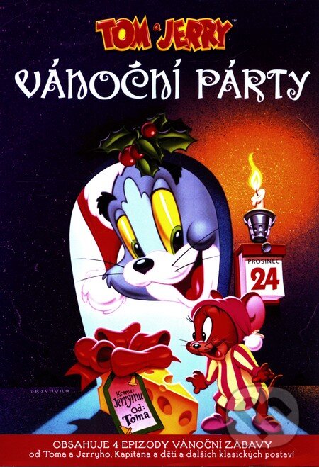 Film: Tom a Jerry: Vánoční párty (Magicbox) (DVD). Magicbox, 2010 Film: Tom a Jerry: Vánoční párty (Magicbox) (DVD). Magicbox, 2010