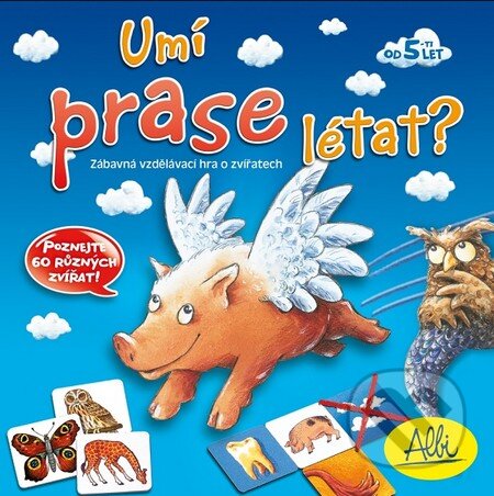 Společenská hra: Umí prase létat? (Albi). Albi, 2010 Společenská hra: Umí prase létat? (Albi). Albi, 2010