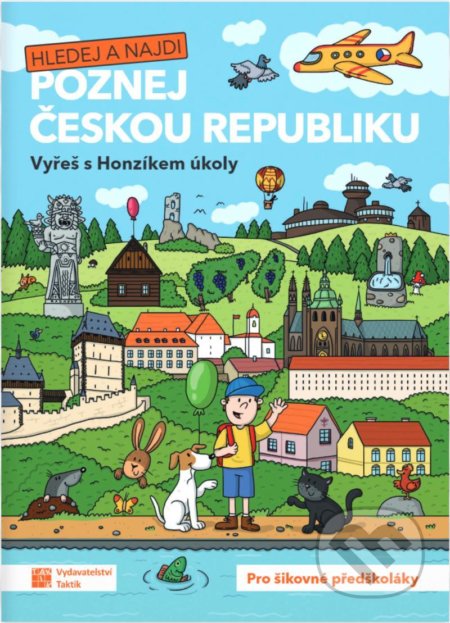 Kniha: Hledej a najdi - Poznej Českou republiku (Taktik). Taktik, 2021 Kniha: Hledej a najdi - Poznej Českou republiku (Taktik). Taktik, 2021