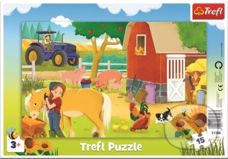 Puzzle: Na farmě (Trefl). Trefl, 2021 Puzzle: Na farmě (Trefl). Trefl, 2021