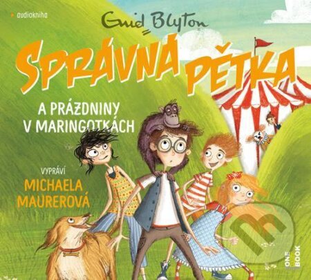 Audiokniha: Správná pětka a prázdniny v maringotkách (Enid Blytonová). OneHotBook, 2021 Audiokniha: Správná pětka a prázdniny v maringotkách (Enid Blytonová). OneHotBook, 2021