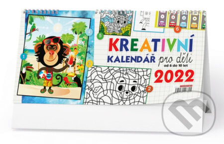 Kreativní kalendář pro děti 2022, Baloušek, 2021