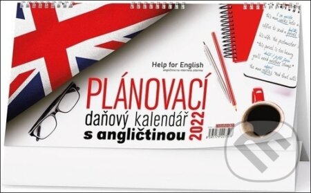 Plánovací daňový kalendář s angličtinou, Baloušek, 2021