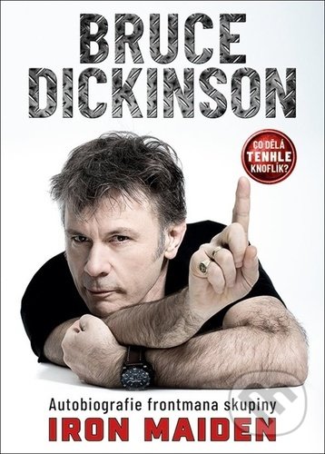 Kniha: Co dělá tenhle knoflík? (Bruce Dickinson), 2021 Kniha: Co dělá tenhle knoflík? (Bruce Dickinson), 2021