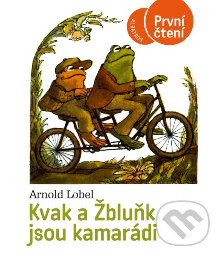 Kniha: Kvak a Žbluňk jsou kamarádi (Arnold Lobel). Albatros CZ, 2021 Kniha: Kvak a Žbluňk jsou kamarádi (Arnold Lobel). Albatros CZ, 2021