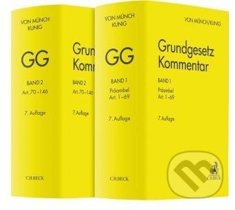 Kniha: Grundgesetz-Kommentar Gesamtwerk - Band 1+2 (Verlag C.H.Beck). Verlag C.H.Beck, 2020 Kniha: Grundgesetz-Kommentar Gesamtwerk - Band 1+2 (Verlag C.H.Beck). Verlag C.H.Beck, 2020
