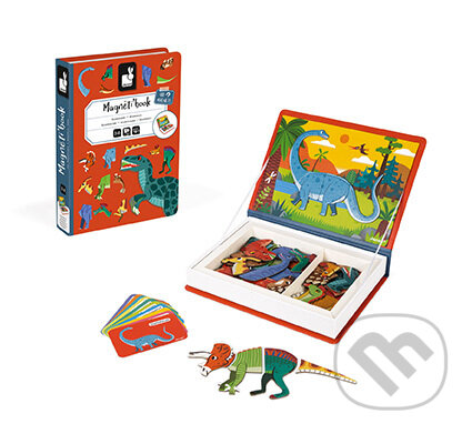 Puzzle: Magnetibook Dinosaury (Janod). Janod, 2021 Puzzle: Magnetibook Dinosaury (Janod). Janod, 2021