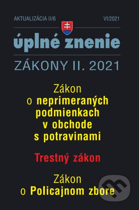 Kniha: Aktualizácia II/6 2021 (Poradca s.r.o.). Poradca s.r.o., 2021 Kniha: Aktualizácia II/6 2021 (Poradca s.r.o.). Poradca s.r.o., 2021