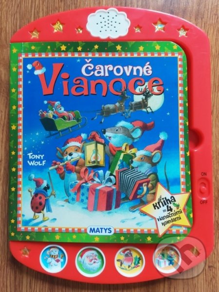 Kniha: Detský tablet - Čarovné Vianoce (Tony Wolf). Matys, 2021 Kniha: Detský tablet - Čarovné Vianoce (Tony Wolf). Matys, 2021