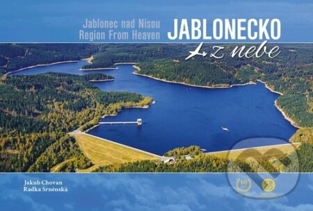Kniha: Jablonecko z nebe (Jakub Chovan a Radka Srněnská). Malované Mapy, 2021 Kniha: Jablonecko z nebe (Jakub Chovan a Radka Srněnská). Malované Mapy, 2021