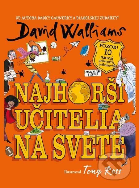 E-kniha: Najhorší učitelia na svete (David Walliams). Slovart, 2021 E-kniha: Najhorší učitelia na svete (David Walliams). Slovart, 2021