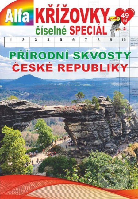 Kniha: Křížovky číselné speciál 2/2021 - Přírodní skvosty ČR (Alfasoft). Alfasoft, 2021 Kniha: Křížovky číselné speciál 2/2021 - Přírodní skvosty ČR (Alfasoft). Alfasoft, 2021