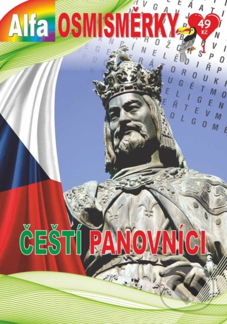 Kniha: Osmisměrky 1/2021 - Čeští panovníci (Alfasoft). Alfasoft, 2021 Kniha: Osmisměrky 1/2021 - Čeští panovníci (Alfasoft). Alfasoft, 2021