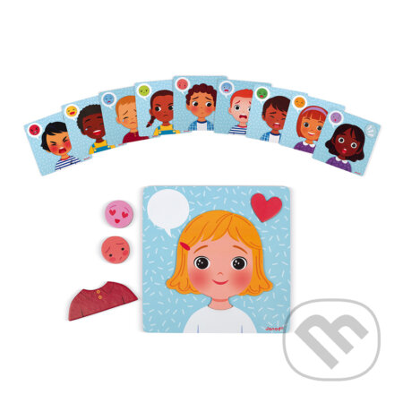 Spoločenská hra: Emócie a pocity s predlohami 20 ks (Janod). Janod, 2021 Spoločenská hra: Emócie a pocity s predlohami 20 ks (Janod). Janod, 2021