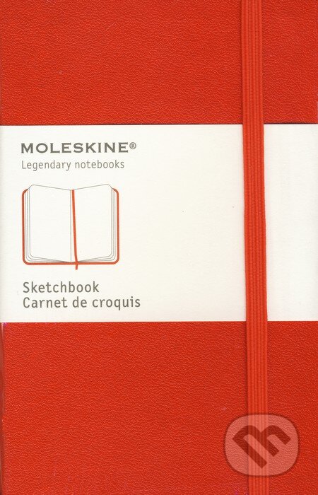 Moleskine - malý skicár (červený) (Moleskine). Moleskine Moleskine - malý skicár (červený) (Moleskine). Moleskine