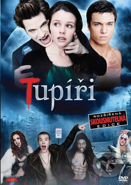 Film: Tupíři (Aaron Seltzer a Jason Friedberg) (DVD). Bonton Film, 2010 Film: Tupíři (Aaron Seltzer a Jason Friedberg) (DVD). Bonton Film, 2010