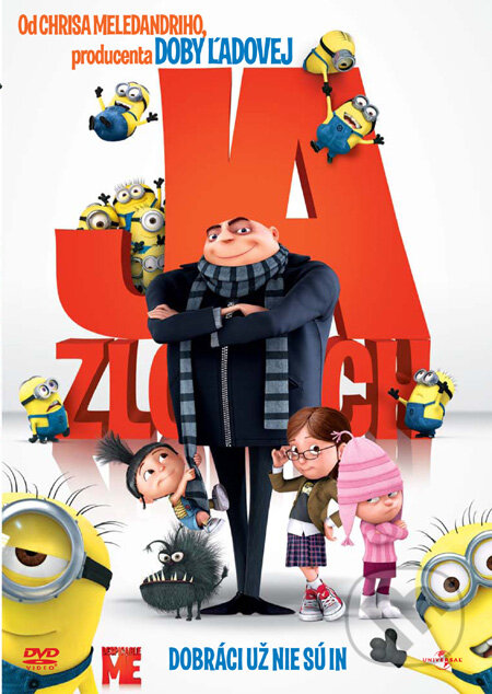 Film: Ja, zloduch (Chris Renaud a Pierre Coffin) (DVD). Bonton Film, 2010 Film: Ja, zloduch (Chris Renaud a Pierre Coffin) (DVD). Bonton Film, 2010