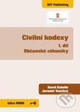 Kniha: Civilní kodexy - Občanské zákoníky (Jaromír Tauchen a Karel Schelle). Key publishing, 2010 Kniha: Civilní kodexy - Občanské zákoníky (Jaromír Tauchen a Karel Schelle). Key publishing, 2010