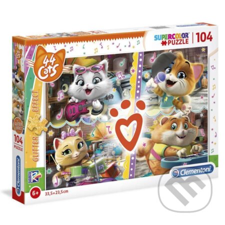 Puzzle: 44 Cats (Clementoni). Clementoni, 2021 Puzzle: 44 Cats (Clementoni). Clementoni, 2021